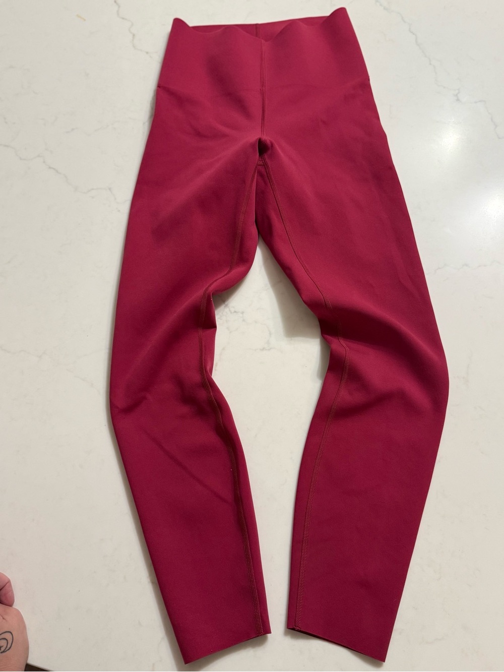Lululemon Glow Up Super High Rise Tight 25” Magenta Smoke Size 4 NWOT - Picture 2 of 6
